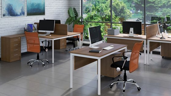 Комплект мебели для офиса «SLIM SYSTEM» - вид 1